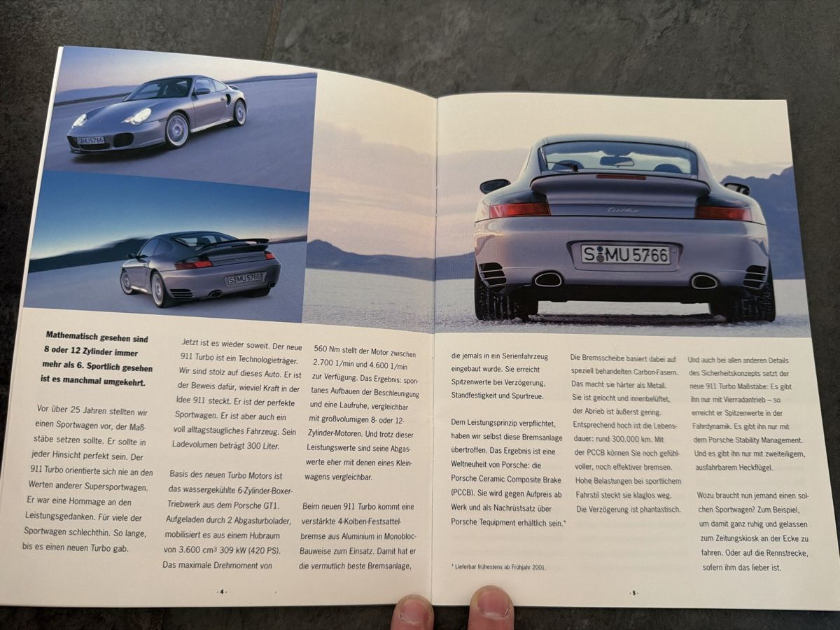Porsche Documenti: Broschüre von Porsche: Die Modelle – Nuovo (secondo la descrizione) da Wolfwil venduto da Rolex1 2