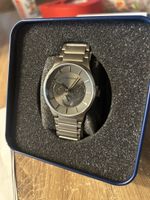 Armbanduhr Adora Design silberfarben mit Metallband Chrono