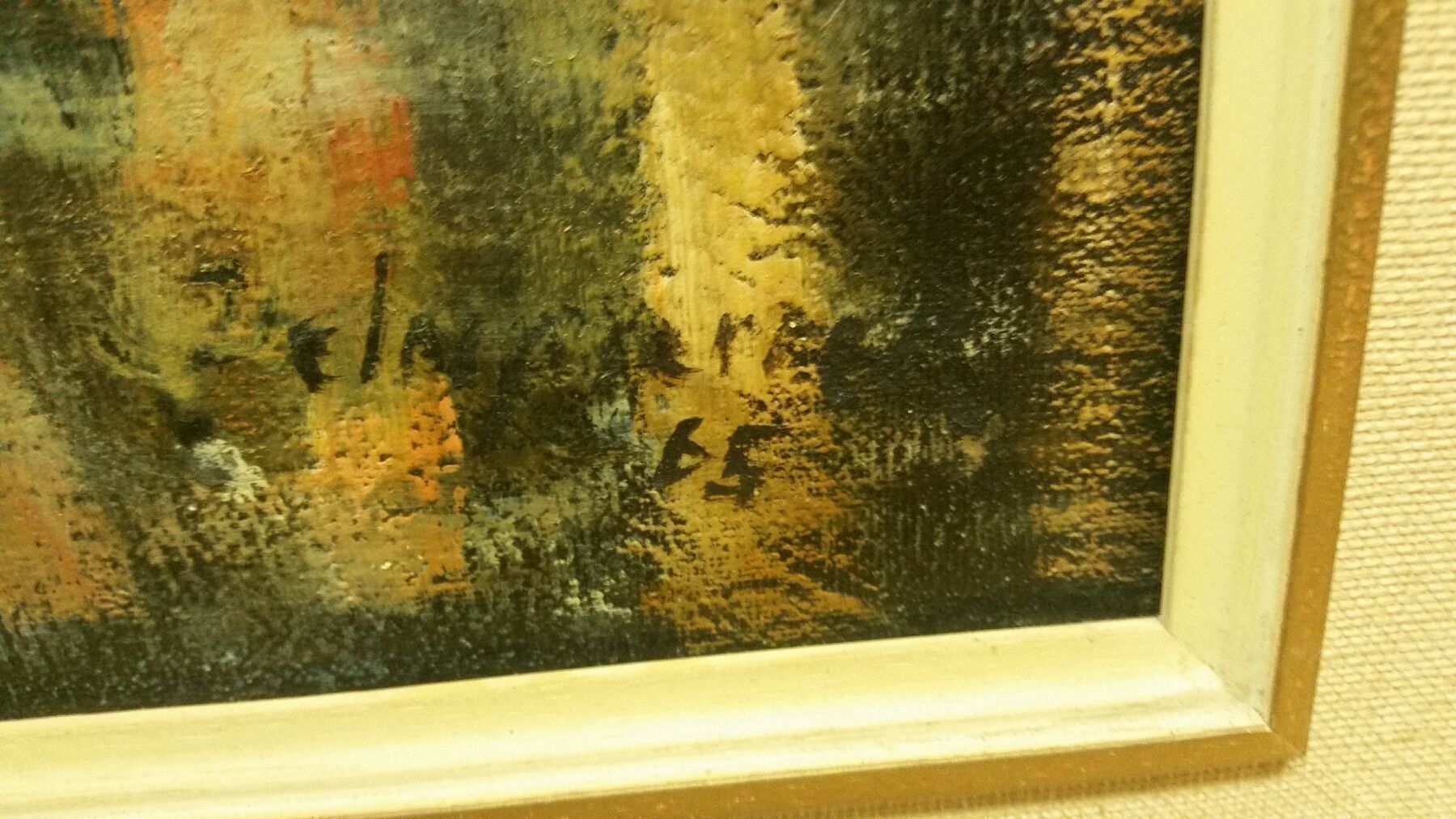 Dipinti: HUILE SUR TOILE SIGNÉE ET DATÉE 65 – Usato da Genève venduto da Qanil77 3
