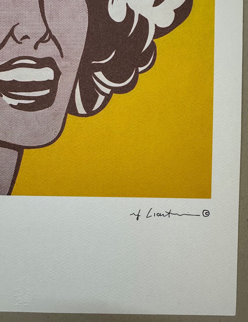 Poster & Bilder: Roy Lichtenstein: Head, POP Art 50/150 – Neu (gemäss Beschreibung) aus Meilen von Smgdesign 2