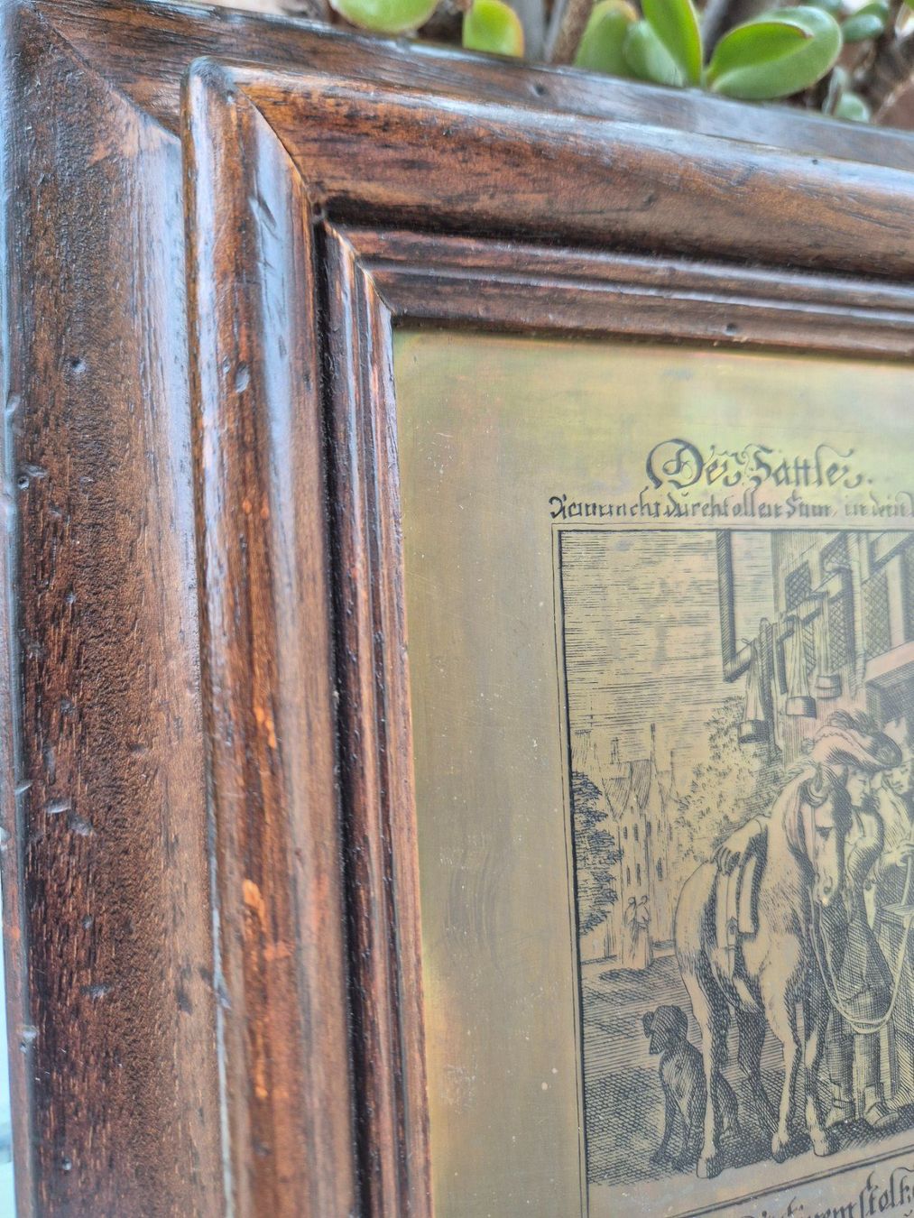 Posters & Illustrations: Messing Platte Der Sattler, gerahmt – D'occasion à Bern par aronari 4