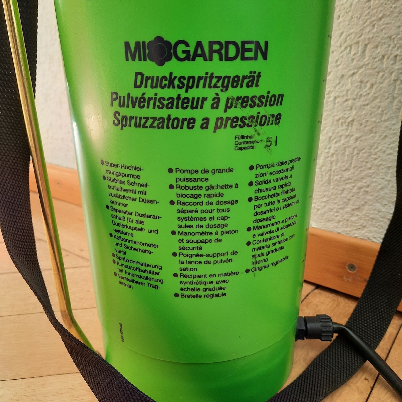 Tecnologia medica: Miogarden Druckspritzgerät, 5L - Top Zustand! – Usato da olten venduto da Laterne50 2