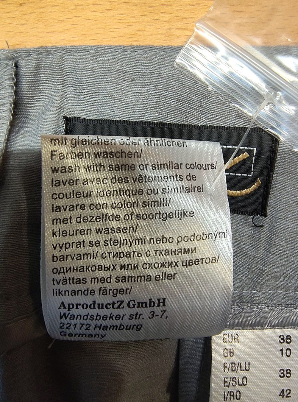Pantaloni: Damenhose Création L – Nuovo (secondo la descrizione) da Seuzach venduto da NaehdesignMirjam 5