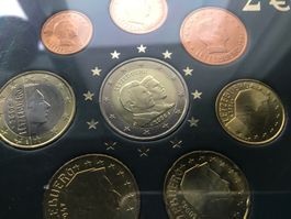 Euro Gedenkmünzensatz Luxemburg 2006 ( Vater und Sohn