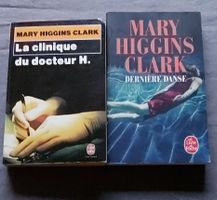Lot de 2 livres Mary Higgins Clark - Thrillers passionnants