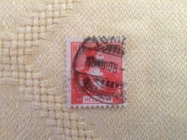 1 Stk.BriefmarkeHELVETIA 10 Rp.(Strauss)
