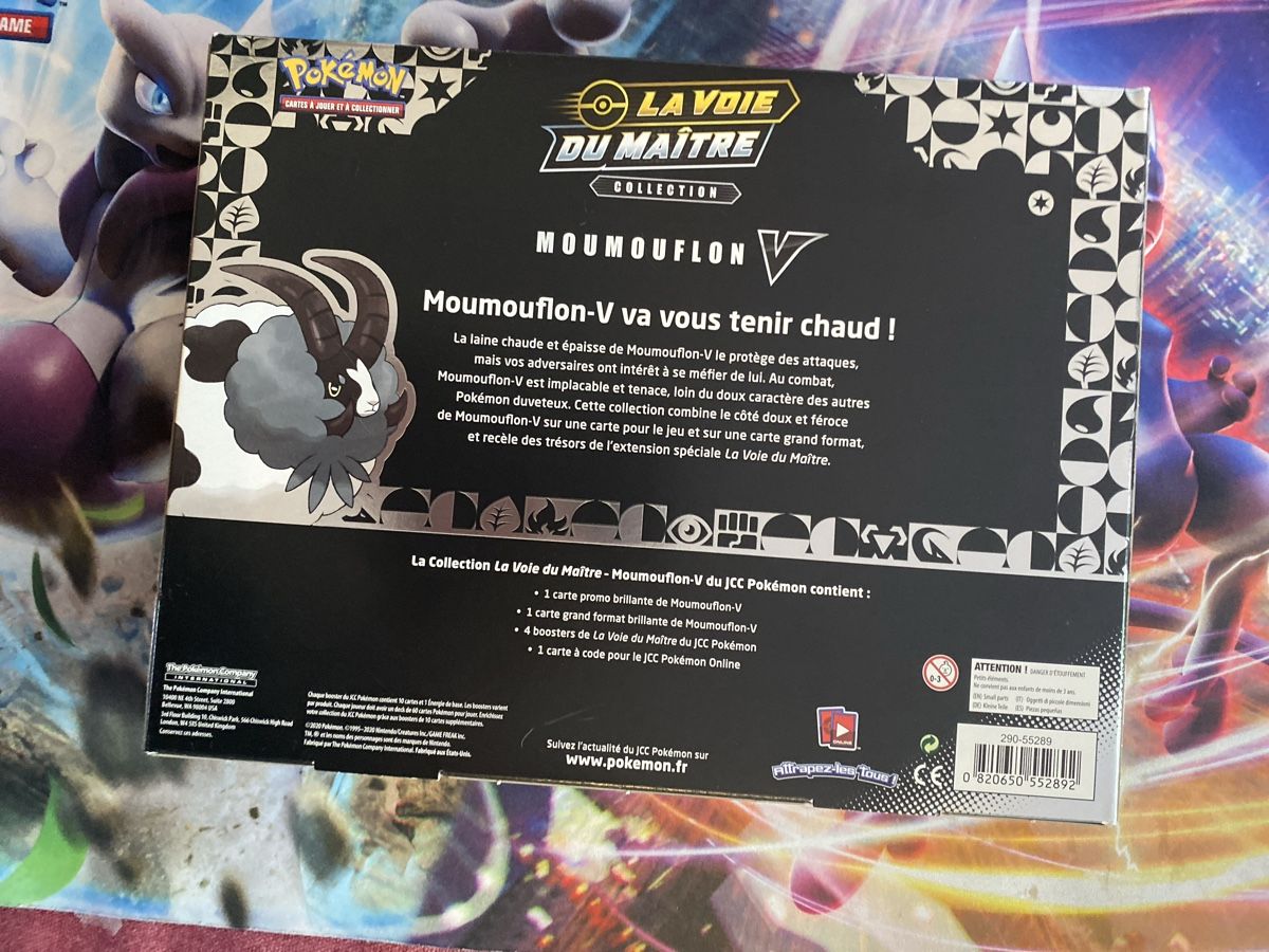 Pokémon Moumouflon V Collection Box - New and Sealed! | Kaufen auf Ricardo