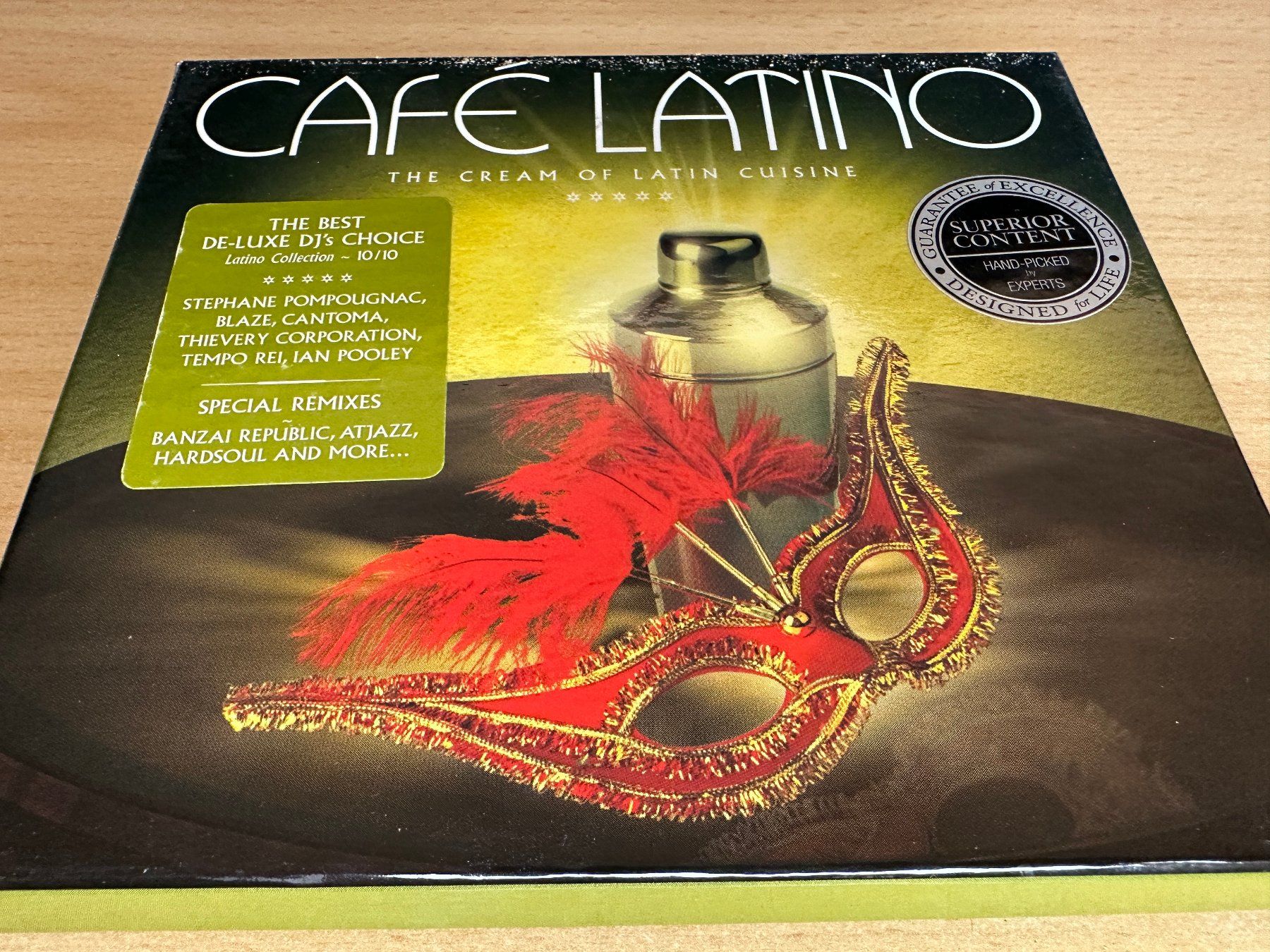 CD: Various Artists - Cafe Latino - 2 CD – Usato da Rikon im Tösstal venduto da Alpenmutz