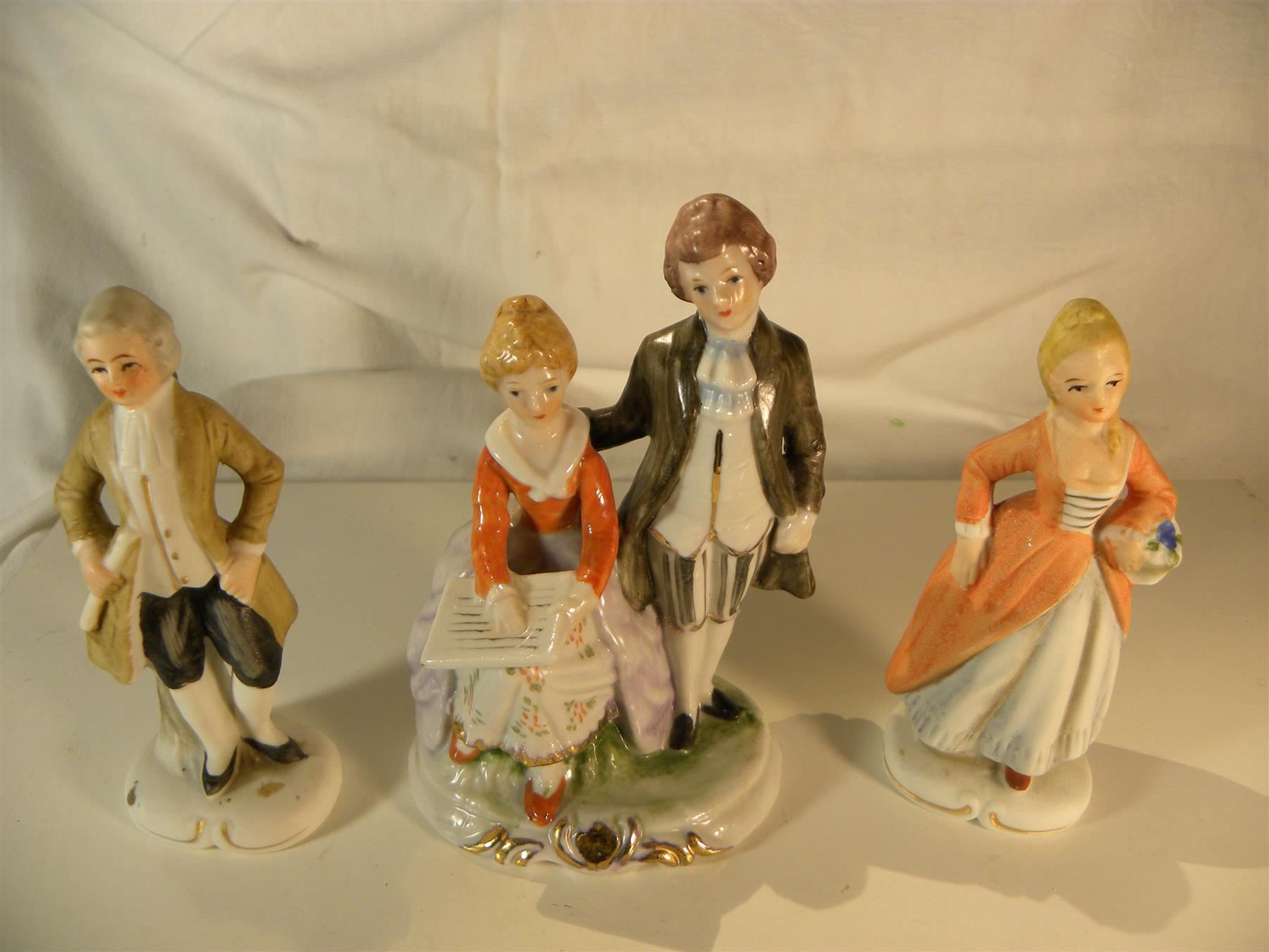Statuette: Wunderschöne Figurengruppe 4-teilig – Usato da Reinach venduto da Taysalmon 1