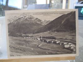 Scanf Scanfs Engadin Postkarte  1