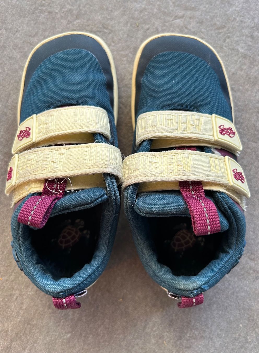 Affenzahn Schuhe für Jungen: Affenzahn Halbschuh, Schildkröte, Grösse 27 – Gebraucht aus Riedholz von Abendsonne 1
