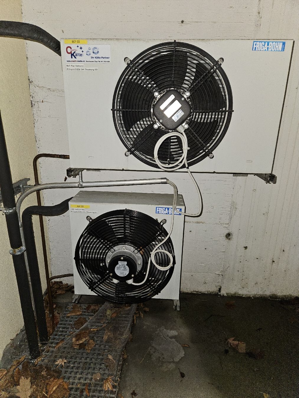 Ventilatoren: Luftkondensator 2 Stück zu Kühlanlage – Gebraucht aus Morschach von Hanswi