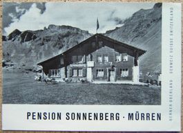 ALTER PROSPEKT PENSION SONNENBERG - MÜRREN