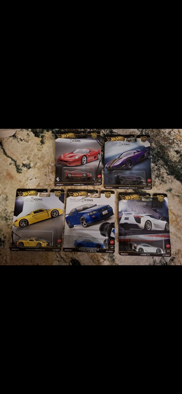 Hot Wheels Giocattoli: Hot wheels Timeless Icons 1:64 – Nuovo e nell'imballaggio originale da Gipf-Oberfrick venduto da Edii45