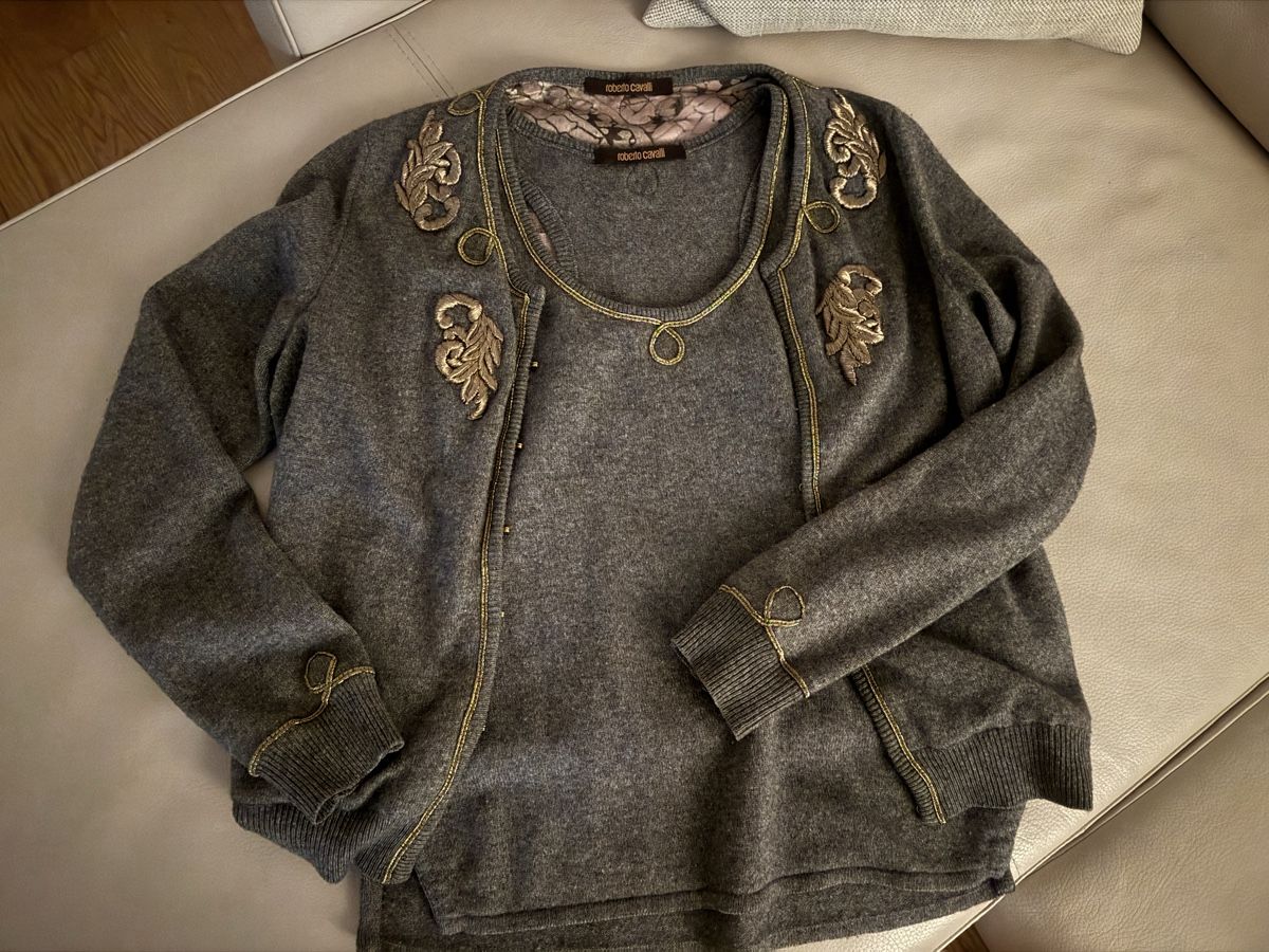 Roberto Cavalli Giacche: Roberto Cavalli Set, Gr. 38 Kaschmir Wolle – Usato da Zürich venduto da LuxuryJewellery 3