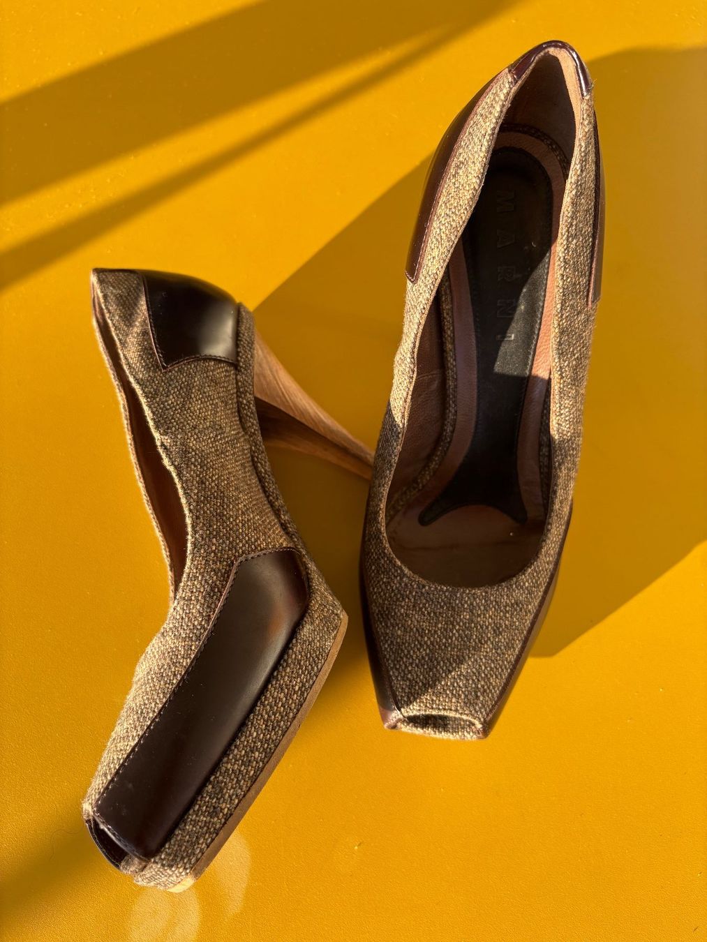 Marni Scarpe da donna: MARNI Plateaupumps Gr. 37/38 – Usato da Zürich venduto da missmodernage 1