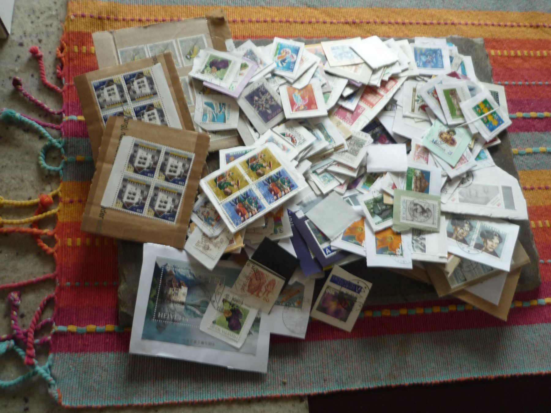 Alle Briefmarken: Briefmarken zum Ablösen – Gebraucht aus Langnau i. E. von Laendu7000 7