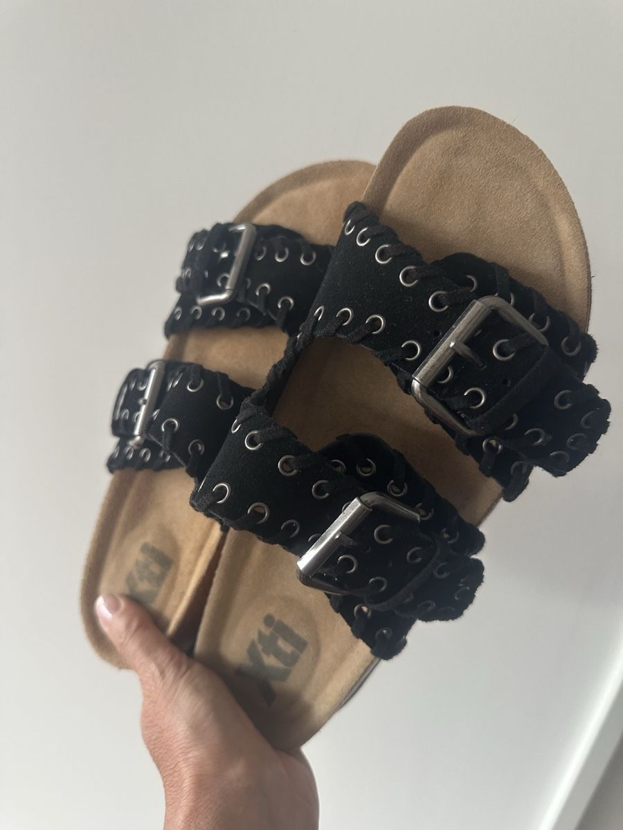 Scarpe da donna: Sandalen Leder schwarz - Gr. 40 neu – Nuovo (secondo la descrizione) da Diepoldsau venduto da Soleil0425 1