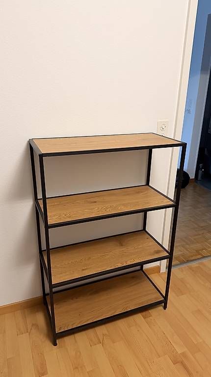 Scaffali: Leichtes Metallregal mit Holzplatten – Usato da Dübendorf venduto da ioa_8lzt 1