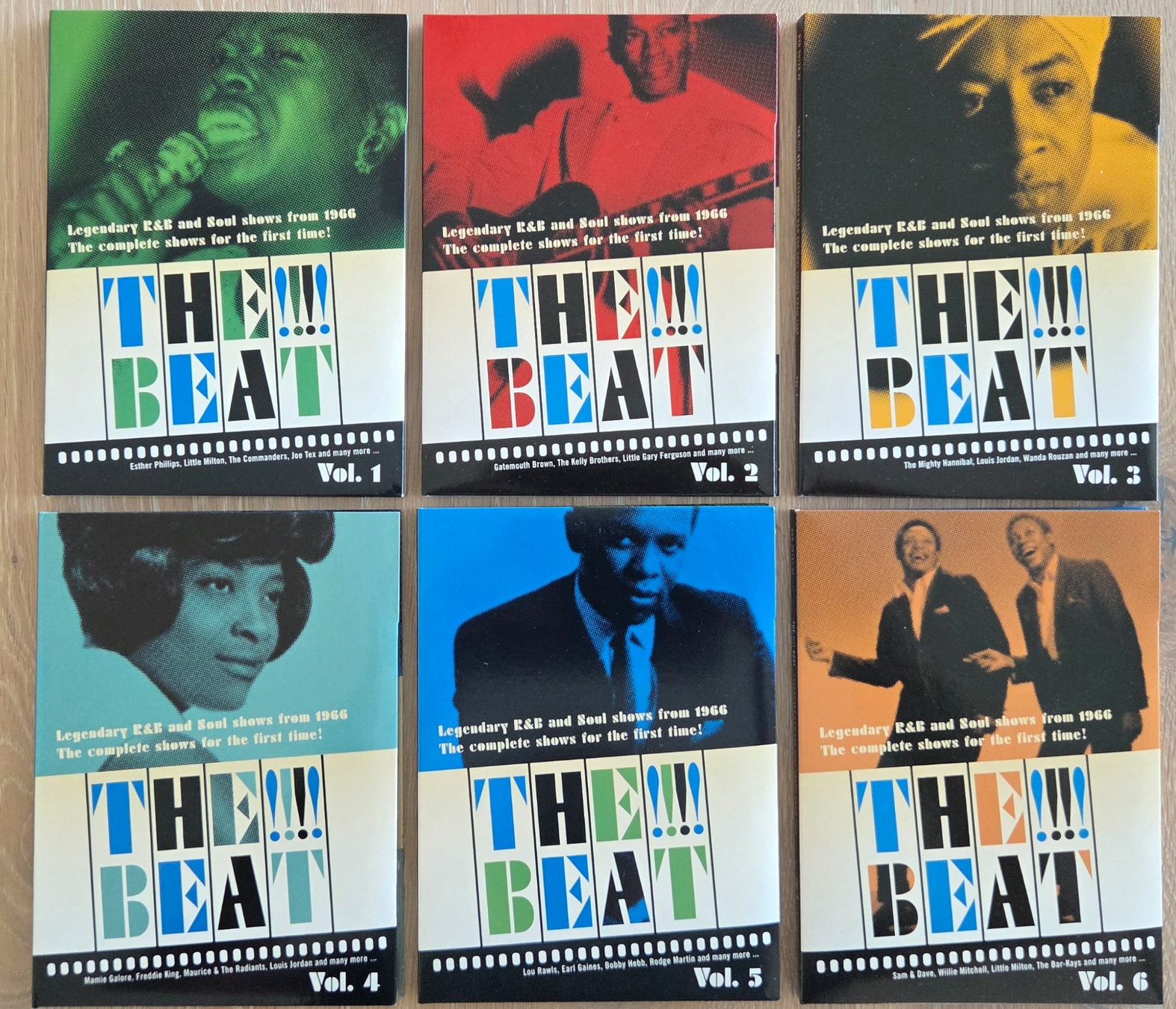 Tutti i DVDs: The!!!! Beat Vol. 01 - 06 – Usato da Ittigen venduto da bluesboy_66