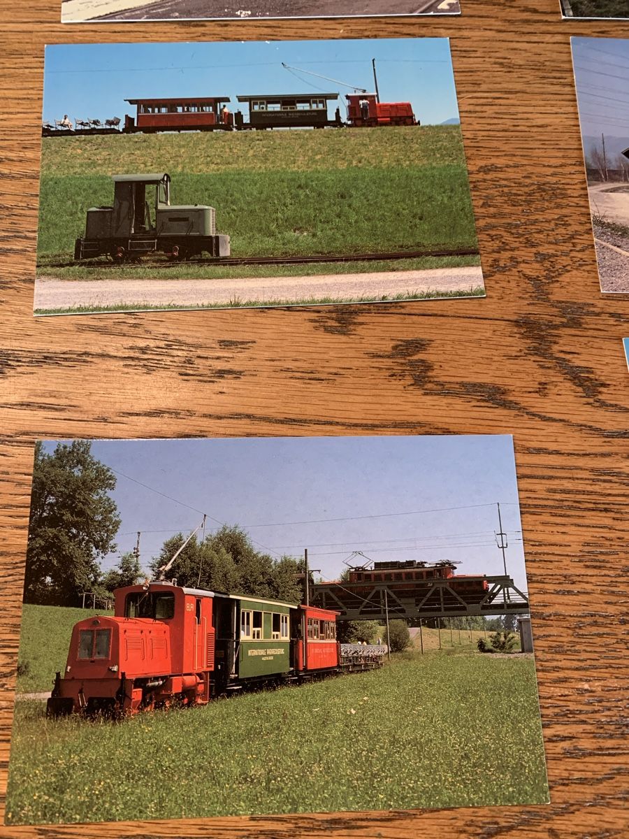 Modellini di ferrovie: Ansichtskarten IRR, Int.Rhein Regulierungsbahn – Usato da Winden venduto da EmilNeu 4