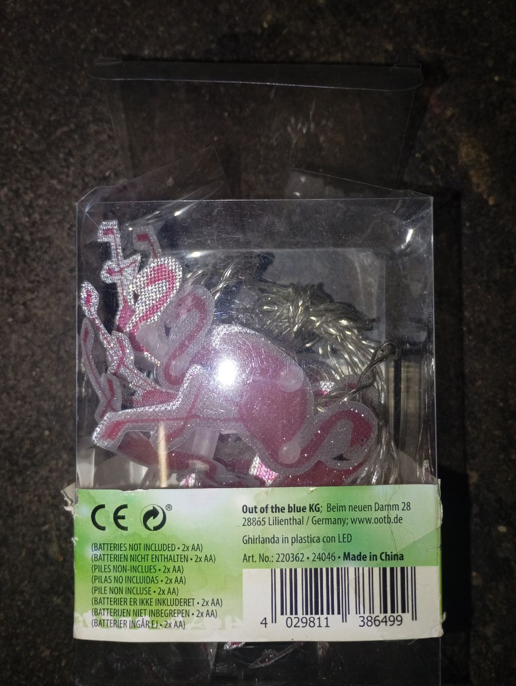 Ghirlande e barre luminose: Flamingo Lichterkette, 10 LED, Innenbereich – Nuovo (secondo la descrizione) da Winterthur venduto da pjuma01 2