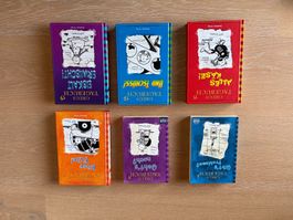 Gregs Tagebuch 6 Bände von Jeff Kinney gebrauchter Zustand