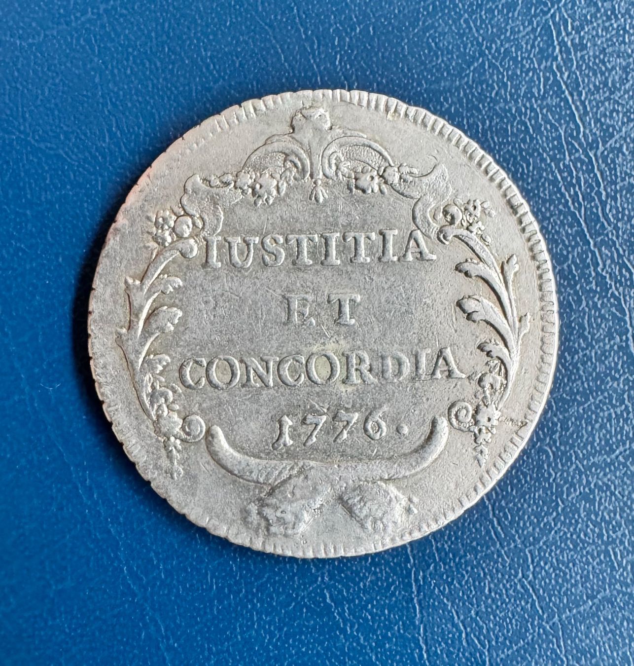 Alle Münzen: Zürich 1/2 Taler 1776 s.s. – Gebraucht aus Ebikon von Dmasterx 1