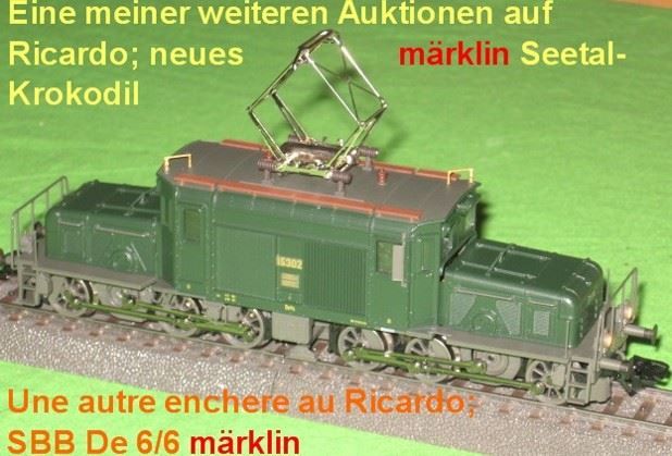 Modellini di ferrovie: SBB Vierachs-Typ Rs, Container  MÖBEL PFISTER  Märklin 4668 – Usato da Winterthur venduto da Ricardo211 6