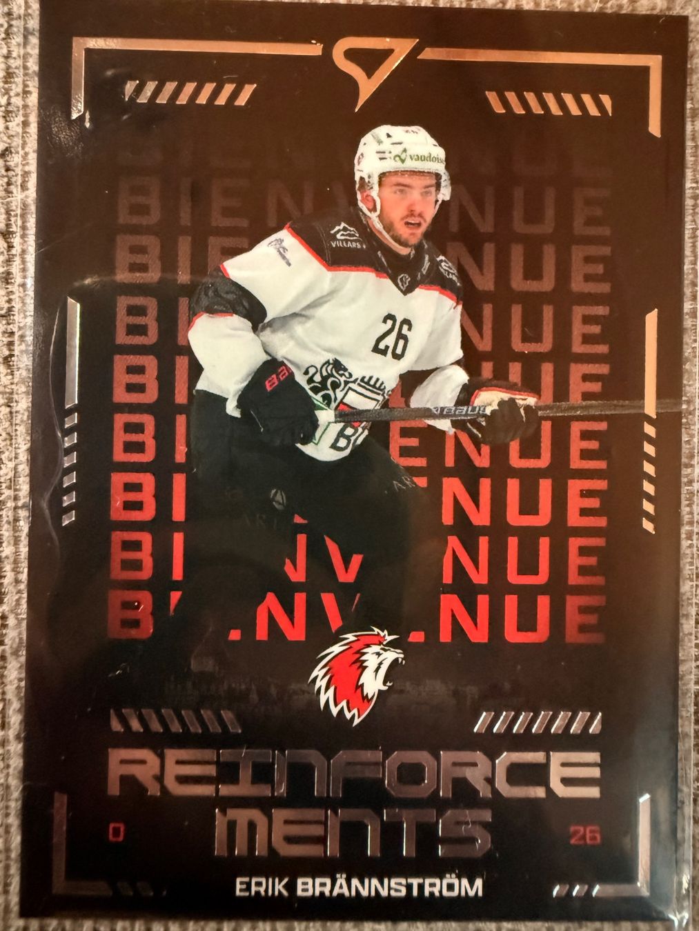 Sportzoo Carte collezionabili: Erik Brännström - LHC - Reinforcements - RF02 – Nuovo (secondo la descrizione) da Cheyres venduto da KeK04