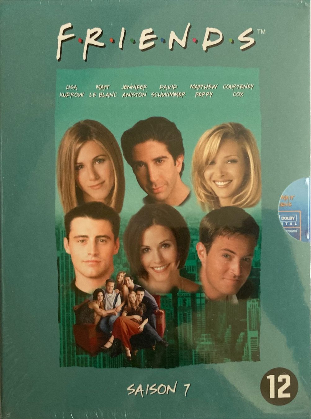 Tutti i DVDs: FRIENDS (SAISON 7 - 1 à 23 EPISODES) – Nuovo e nell'imballaggio originale da Poliez-Pittet venduto da Newtown-Records
