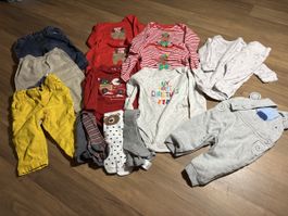Baby Kleiderpaket Junge Gr. 62–68 Winter/Weihnachten