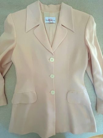 Veste vintage GIANMARCO VENTURI couture en laine légère T/40