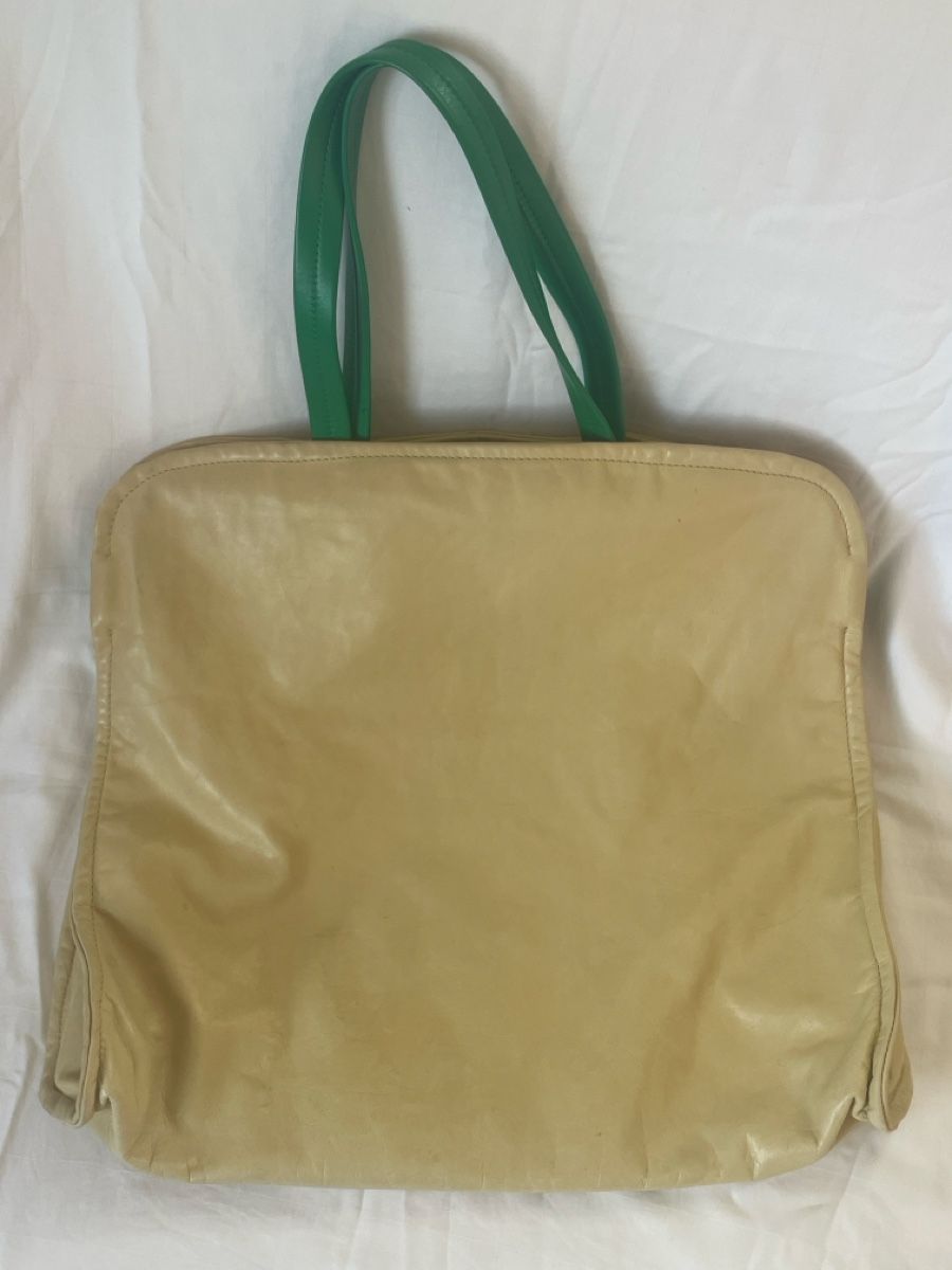 Marni Borse: Marni Tasche Leder Beige Grün – Usato da Küsnacht ZH venduto da joe_v6z5