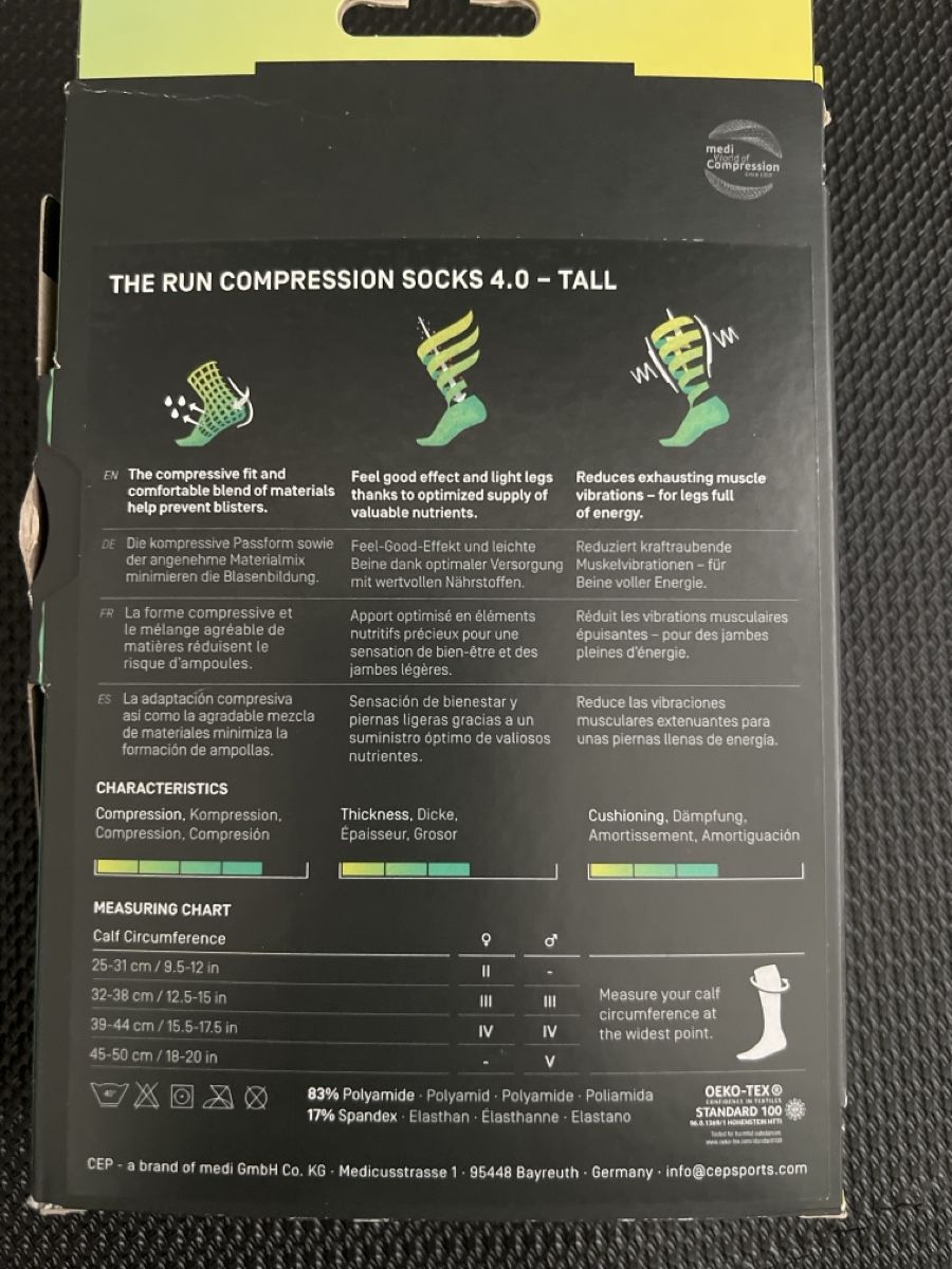 Calze: The Run - Laufsocken Damen CEP – Nuovo e nell'imballaggio originale da Obfelden venduto da running_mike 1