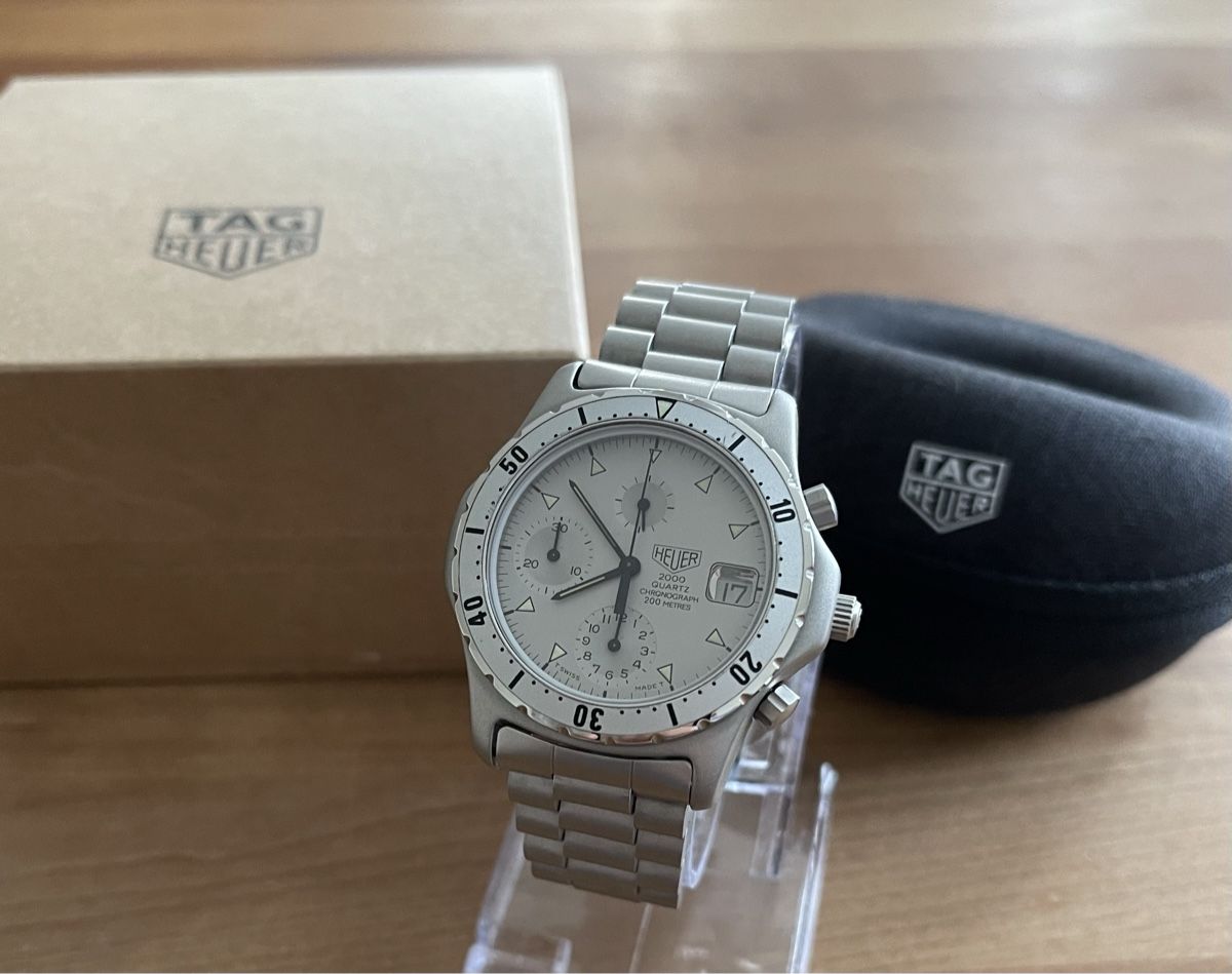 Tag Heuer Uhren: 1984 HEUER 2000 Prof. Chrono 200m. 272.006 restauriert – Gebraucht aus Embrach von Canderau 1