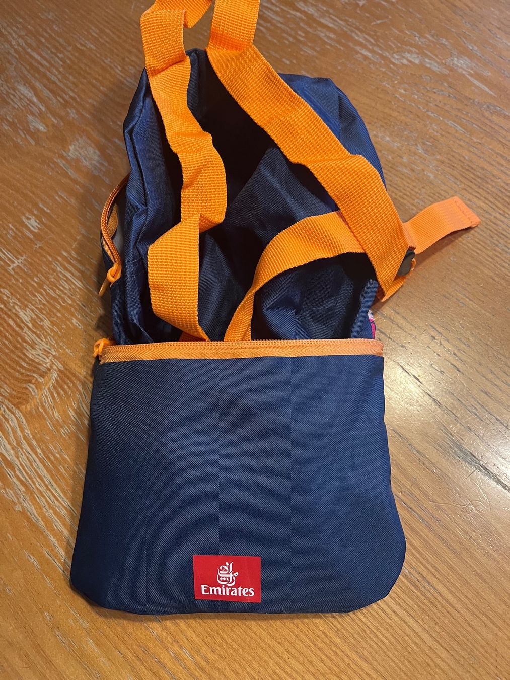 Kindertaschen: Emirates Kinderrucksack / Mini, Faltbar. – Gebraucht aus Ruggell von Malbuntiger01 2