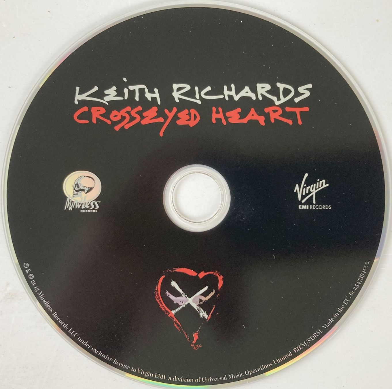 CDs: ROLLING STONES / KEITH RICHARDS - CROSSEYED HEART – Gebraucht aus Bottens von hotter-than-hell 2