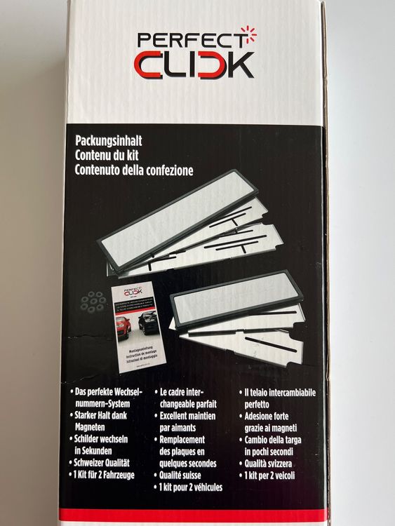 Toutes les pièces auto: Wechselnummern System - magnetischer Nummernschild Halter – D'occasion à Büetigen par Jabo 1