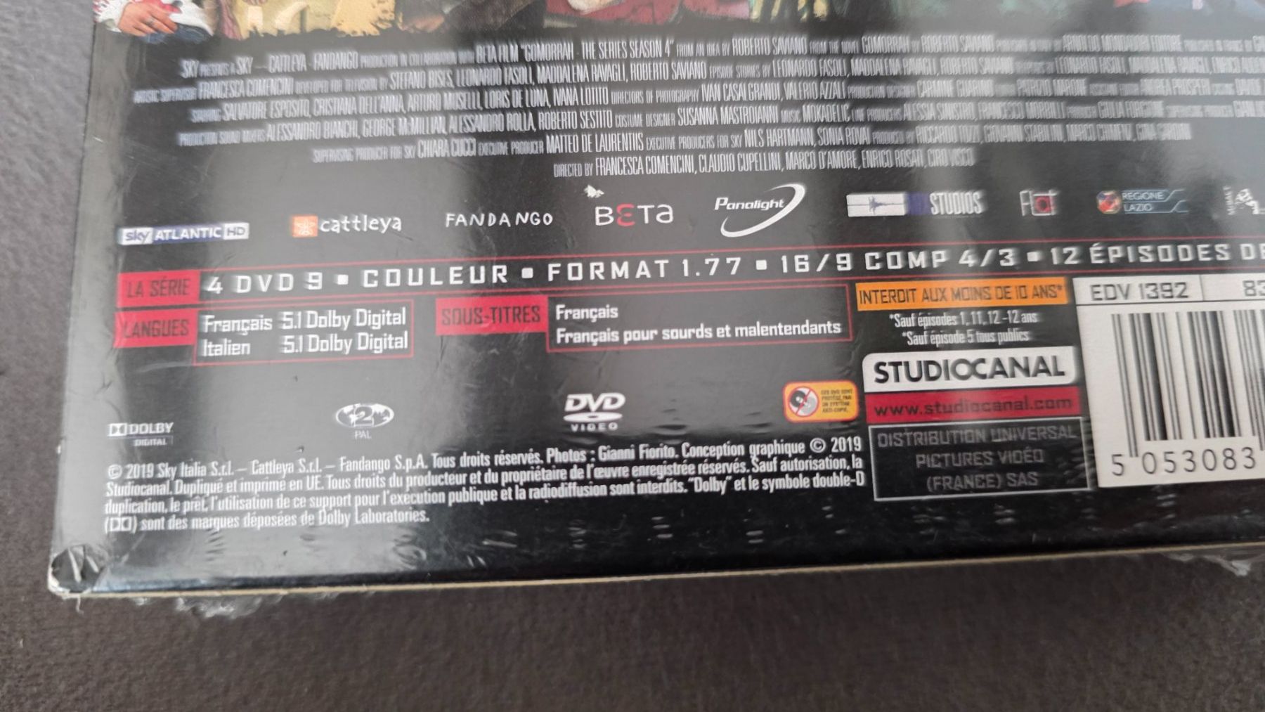 Tous les DVDs: Gomorra, Saison 4, DVD, Neuf – Neuf avec emballage d'origine à Bionnens par Meg011 2