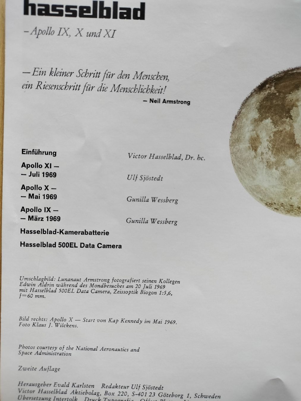 Riviste & Magazine: Magazin , Mond Landung – Usato da Schwanden Sigrisw venduto da cadieux71 1