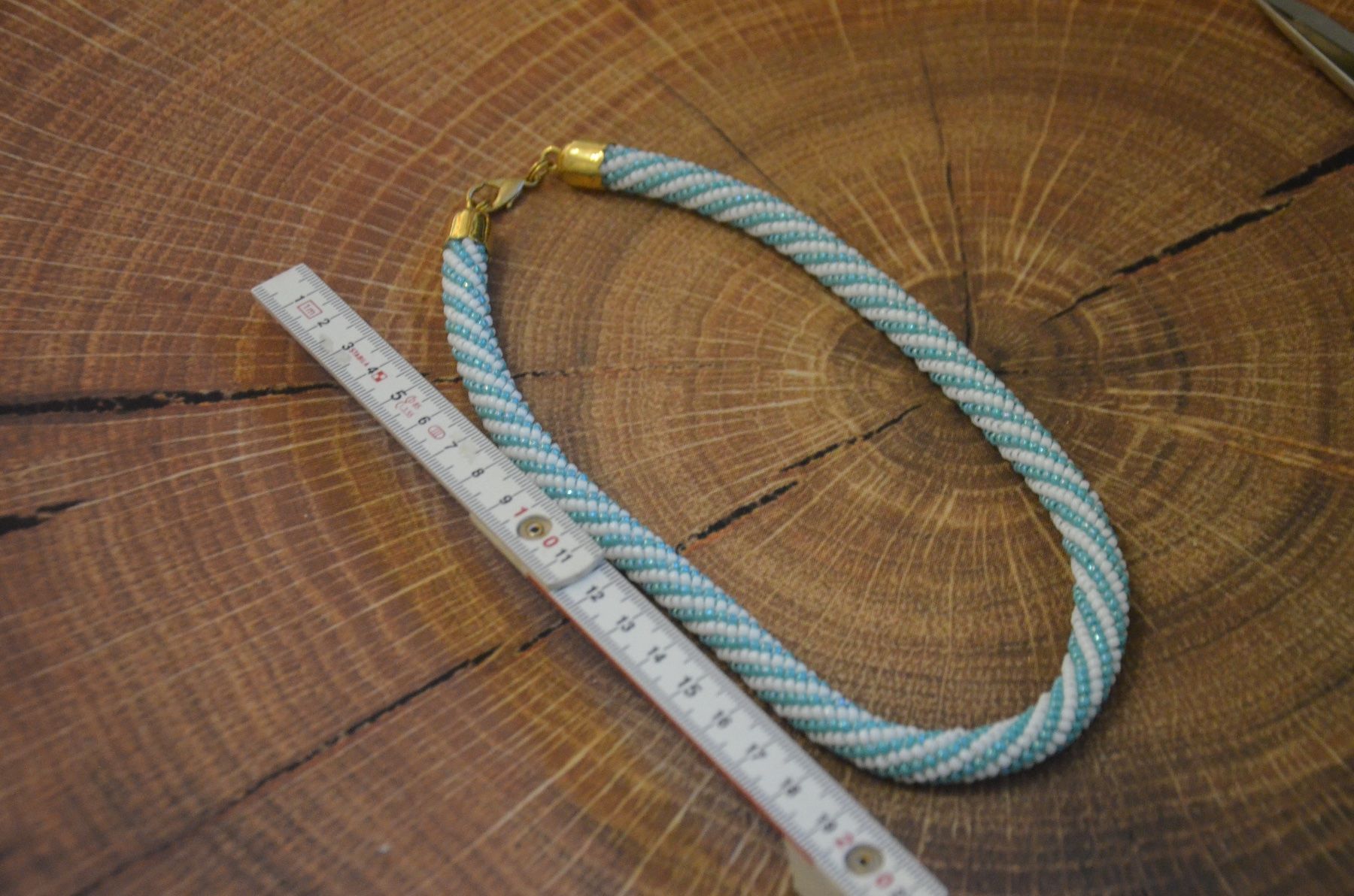 Catenine: COLLIER - HANDARBEIT - NEU – Nuovo (secondo la descrizione) da Chiasso venduto da Dolly015 1