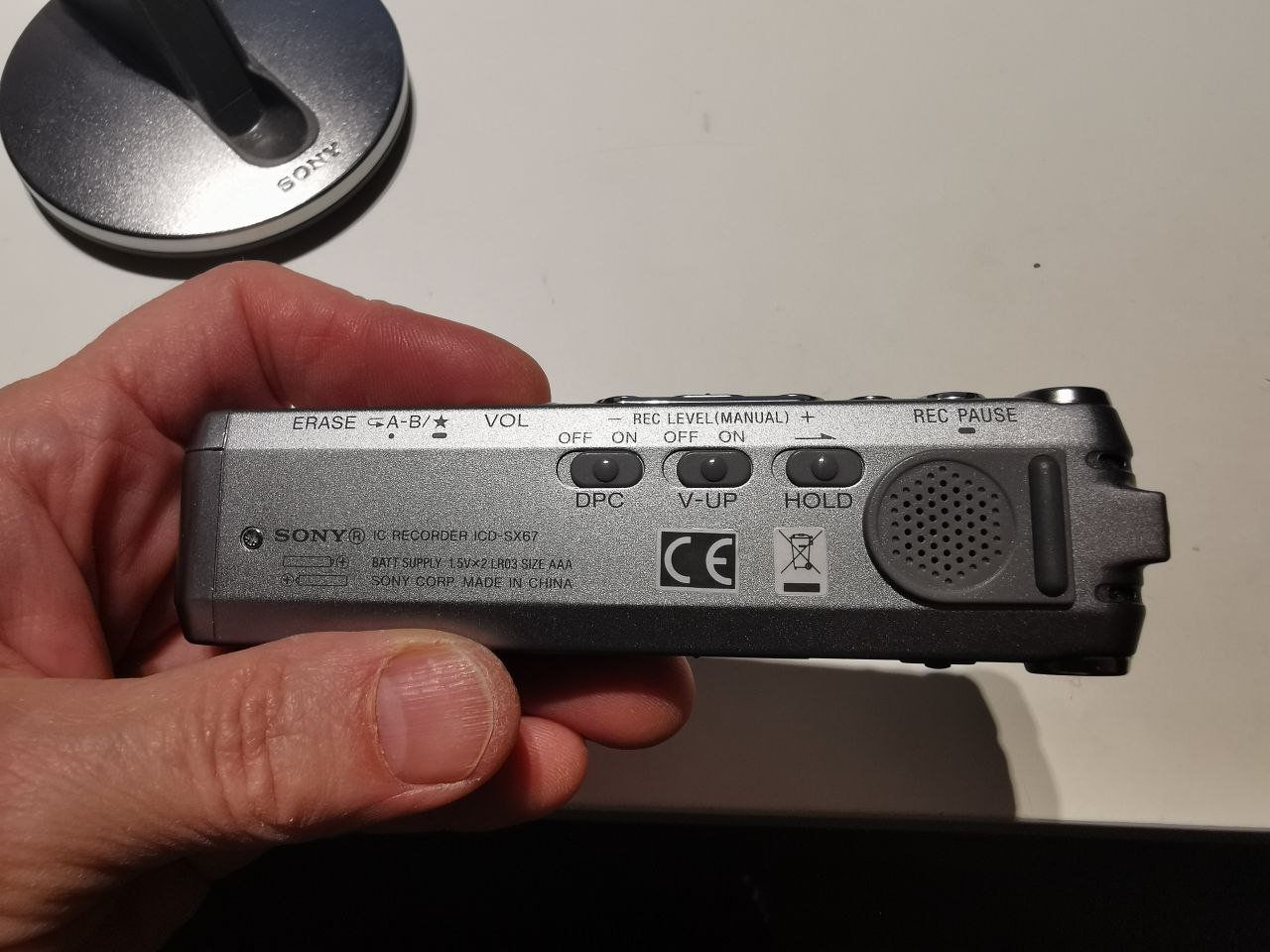 Sony Enregistreurs: Sony Digital Voice Recorder ICD-SX67 mit Dockingstation – D'occasion à Oberglatt ZH par maravilho 3