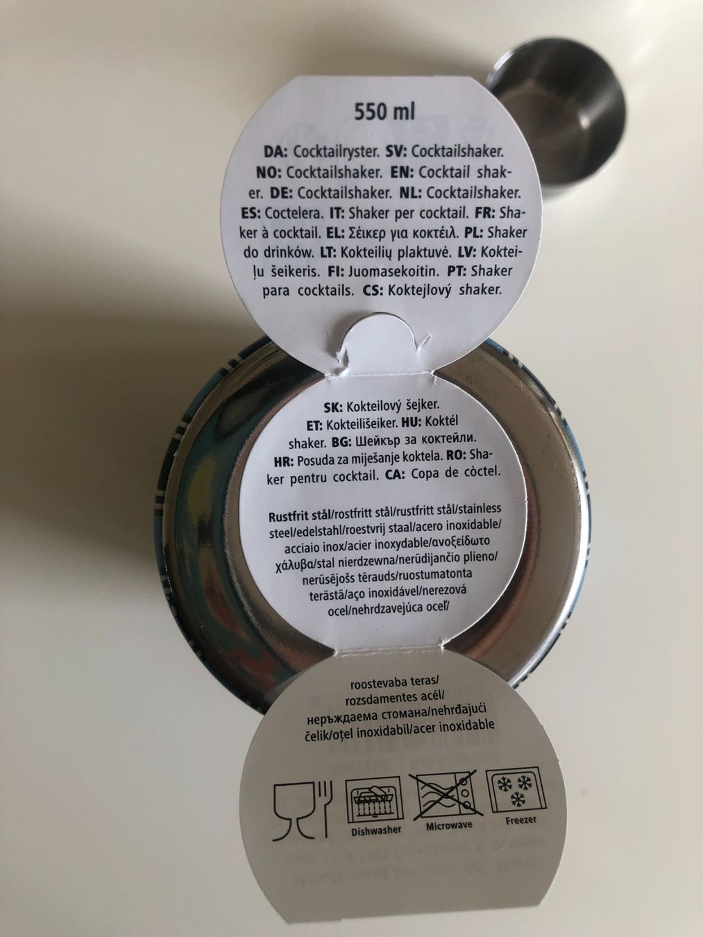 Appareils de cuisine: Coktailshaker 550 ml – Neuf (Voir description) à Bassersdorf par sammelfloh 3