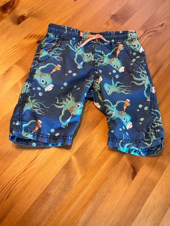 Palomino Badehose, Gr. 110, Tintenfisch Muster
