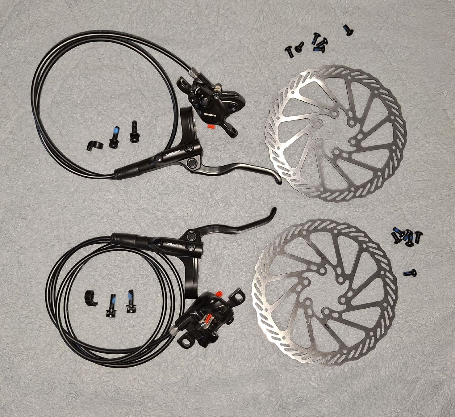 Shimano Pezzi di ricambio: Shimano MT 200 komplett Set einbaufertig Neuware: – Nuovo (secondo la descrizione) da Oberbipp venduto da RD_69