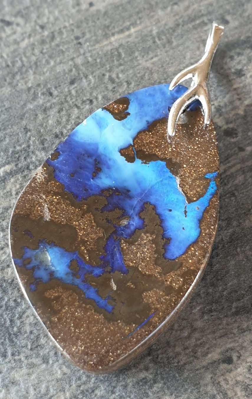 Ciondoli: Anhänger Boulder Opal. – Nuovo (secondo la descrizione) da Niederbüren venduto da Raphael014