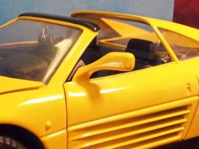 Ferrari 348 TS Noire MIRA SB 1/18 - Modèle D'exposition Sans Boîte