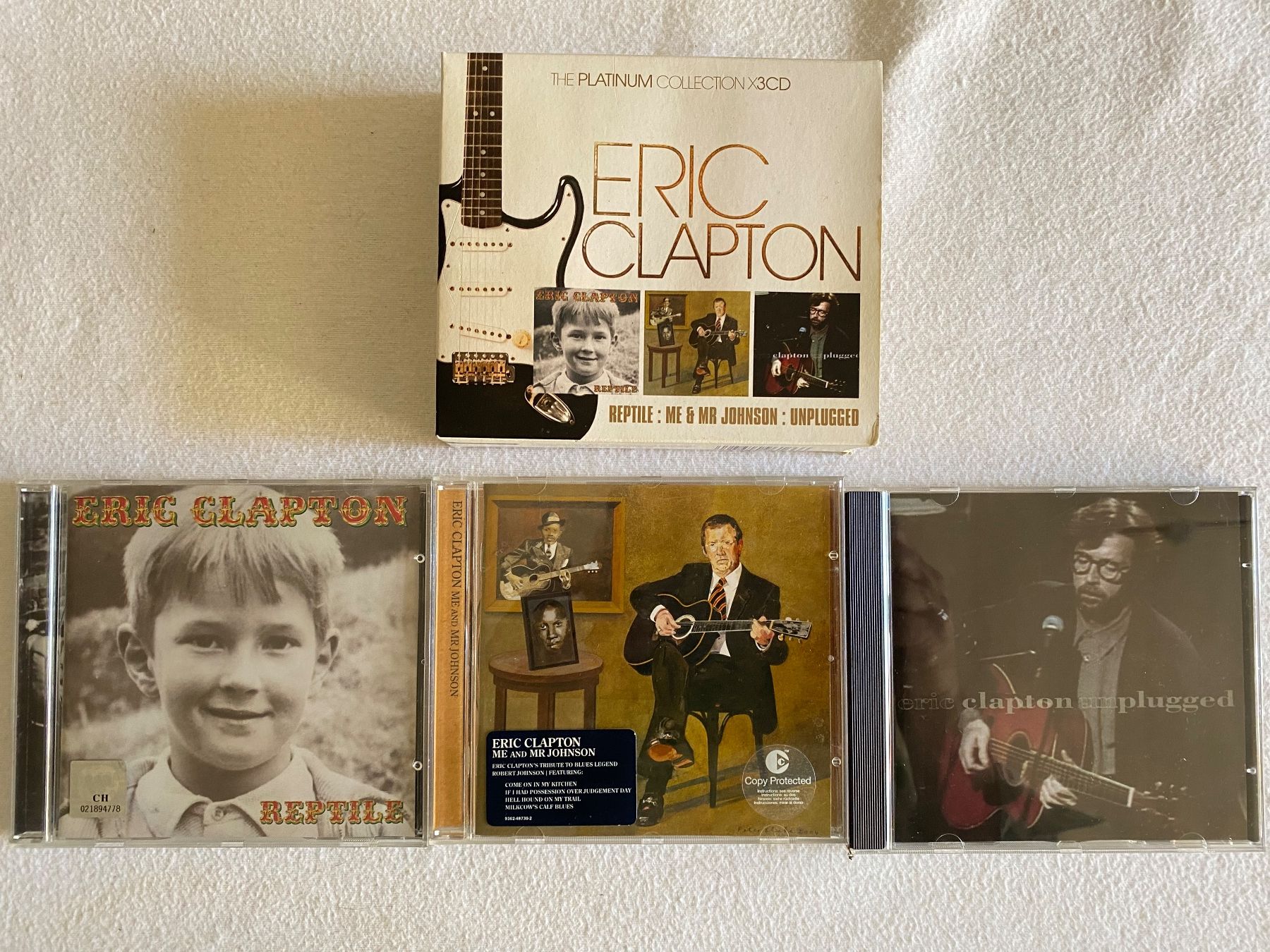 CD: 3 x Eric Clapton - The Platinum Collection (3 CD Box) – Nuovo (secondo la descrizione) da Duggingen venduto da Kisha010 2
