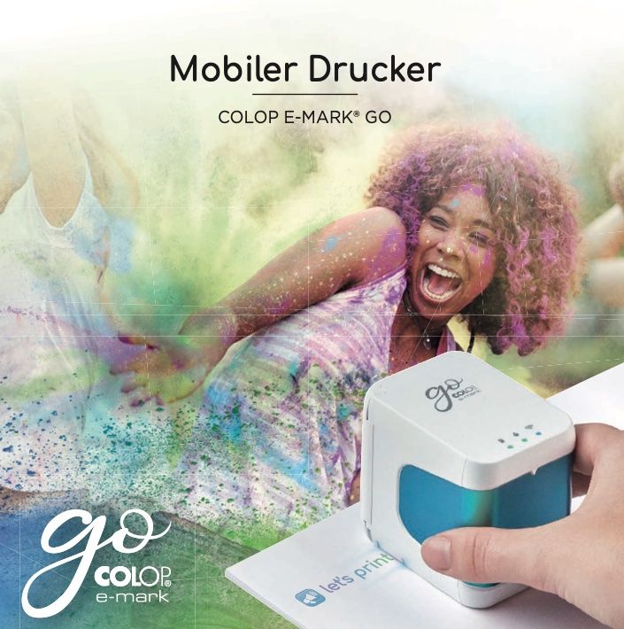 Stampanti: Colop e-mark go - mobiler Handdrucker – Usato da Brunnen venduto da Bonitoman 3